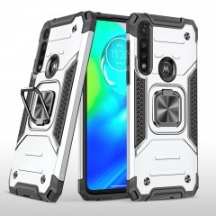 2020 Full Protective Mobile Cover Adjustable Magnet Finger Ring Holder Phone Cases For MOTO G-POWER