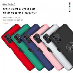 Saiboro Wholesale price TPU+PC high quality shockproof metal stand mobile phone case for samsung M51