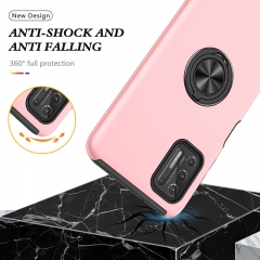 Saiboro Luxury TPU+PC Kickstand shockproof mobile phone case for samsung note9,car holder for Motorola G stylus 2021