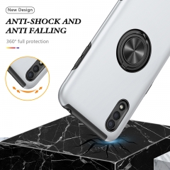 Saiboro phone case with kickstand,2IN1 shockproof mobile phone case for samsung A01