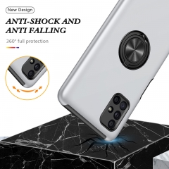 Saiboro Wholesale price TPU+PC high quality shockproof metal stand mobile phone case for samsung M51