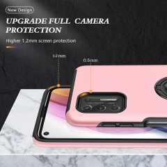 Saiboro Luxury TPU+PC Kickstand shockproof mobile phone case for samsung note9,car holder for Motorola G stylus 2021