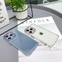 Free Sample For iPhone 11 12 13 Transparent cases Luxury Fashion Clear Phone Case For iphone 13