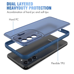 folding bracket kickstand camera protection mobile cover transparent 2 in 1 phone case for samsung galaxy s21