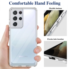 New Thin Shockproof Transparent Clear Phone Cover For Samsung S20 S21 S22