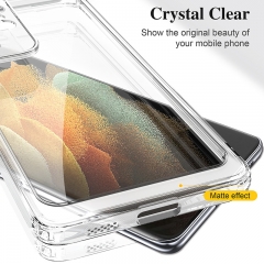 New Thin Shockproof Transparent Clear Phone Cover For Samsung S20 S21 S22