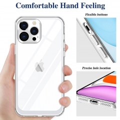 For iPhone 13 12 11 xs 8 7 6 Mobile Phone Case Clear Shockproof Transparent TPU Phone Case For iphone 12 13 Pro Max