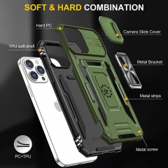 for iphone 13 pro max luxury Hybrid phone cover Shockproof Military Grade Magnetic Case for iphone 13 phone case factory