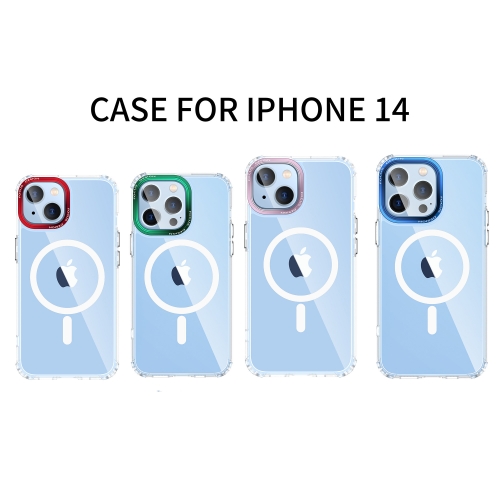 Transparent metal camera Back Cover For iPhone 14 13 12 11