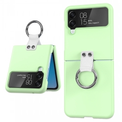 For Samsung Galaxy Z Flip 4 Folding Phone Case with Lanyard Ring Holder Cover For Galaxy Z Flip 4
