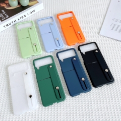 New PU leather Plating Case phone cover bag cases For Samsung Galaxy Z Flip 3