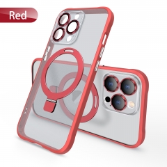 Camera Protection Lens Cover For iPhone 14 13Pro max Phone Case Magnetic Wireless Charging Transparent Cover