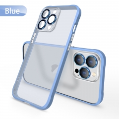 Thick Shockproof Silicone Clear Phone Case For iPhone 14 13 12 11 Pro Max Mini X XS XR 7 8 Plus Lens Protection Case Back Cover