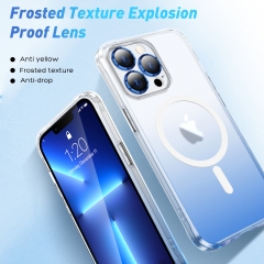for iphone 14 pro max case Wholesale Luxury wireless charge magnetic Phone case For iPhone 13 12 11 Mini Pro Max XR XS