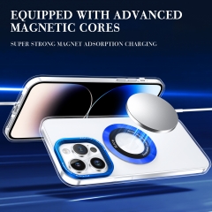 Luxury Chrome Transparent CD Plating Logo Hole Case Lens Camera Protector Back Cover For iPhone 13 Pro max 12 Mini 11 Xs Xr