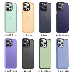 Frosted Matte Back Case For Iphone 14 Pro Max Case amazon hot selling phone case designer