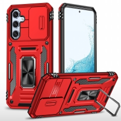 Military Grade Defender Shock Proof Mobile Covers With Holder Phone Case For Samsung A54