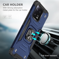 Magnetic Car Mount 360 Ring Stand Anti Shock Mobile Phone Shell Cover Case For xiaomi 13