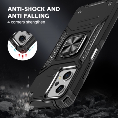 Wholesale TPU+PC Mobile Phone Case Magnetic Shockproof Cell Phone Case For xiaomi note 11t pro 5g