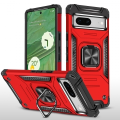 Shockproof Mobile Phone Case Cover For Google Pixel 7a Magnetic Kickstand Military Grade Phone Case