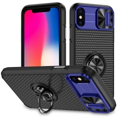 Slide Camera Protection Cover For iPhone XS Back Ring Lightweight TPU Shell Phon...