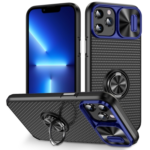 Armor Bumper Shockproof Phone Case for iPhone 12 Pro Max Military Finger Ring Kickstand Back Cover