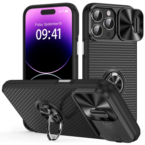 For apple iPhone Accessories Cases Rugged Hybrid Ring Stand Shockproof Case For iPhone 14 Pro Series