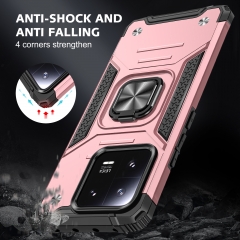 Military Grade Heavy Duty Armor Ring Cell Phone Cases for xiaomi 13 pro Phone Case