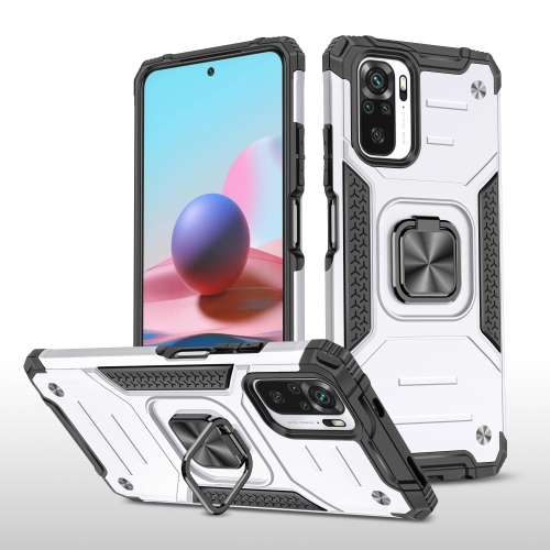 drop 360 metal bracket shockproof ring holder magnetic kickstand phone cover case for XiaoMi Redmi Note 10S