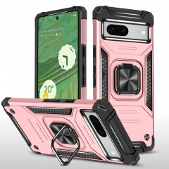 Shockproof Mobile Phone Case Cover For Google Pixel 7a Magnetic Kickstand Military Grade Phone Case