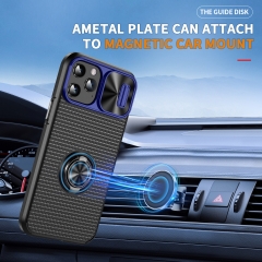 Camera Protector heavy duty cover For iPhone 12 Pro Max Slide Push Window Magnetic Suction Case
