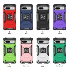 Shockproof Mobile Phone Case Cover For Google Pixel 7a Magnetic Kickstand Military Grade Phone Case