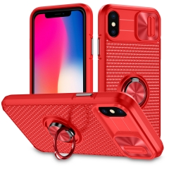 Slide Camera Protection Cover For iPhone XS Back Ring Lightweight TPU Shell Phone Case