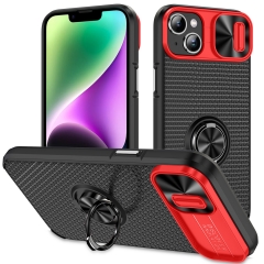 Shockproof Business Style High Quality Mobile Phone Cover Camera Protection Case For Iphone 14 plus