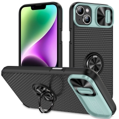 Shockproof Business Style High Quality Mobile Phone Cover Camera Protection Case For Iphone 14 plus