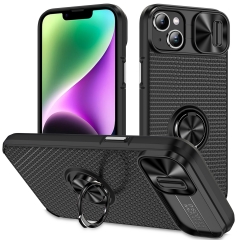 Shockproof Business Style High Quality Mobile Phone Cover Camera Protection Case For Iphone 14 plus