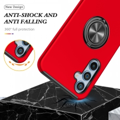 2023 Luxury mobile accessories shockproof kickstand custom anti-drop back phone cover case for Samsung A54