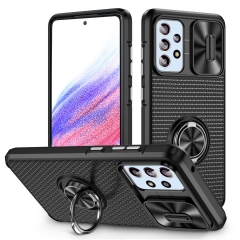 Protective For Samsung Galaxy A53 5G 2 In 1 Super Anti Fall Phone Case With Holder Function
