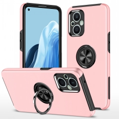 Amazons Hot Sale Magnetic Ring Phone Cover For oppo-reno7-lite Phone Cases with Stand