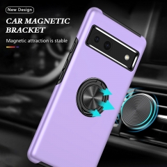 Finger Ring Holder Magnetic Back Cover Case for Google 7a Shockproof Bracket Phone case