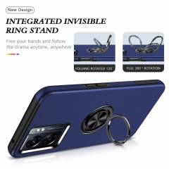 360 full cover magnetic holder Kickstand phone case for OPPO A57 4G丨A77 4G shockproof case for OPPO case
