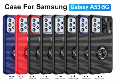 Protective For Samsung Galaxy A53 5G 2 In 1 Super Anti Fall Phone Case With Holder Function