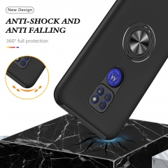 shockproof Mobile phone case with ring holder for Moto G9/G9 Play rugged shield magneit car mount back cover