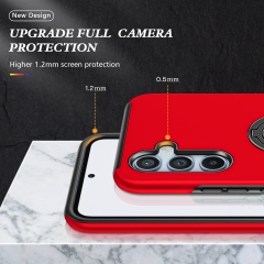 2in1 Shockproof Ring holder phone case For Samsung A54 armor magnet back cover