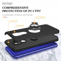 Phone Accessories Mobile Back Cover Cellphone Case for Moto G9/G9 Play Case with Ring for iPhone 13 Pro Kickstand Phone Cases