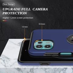 Anti Shock TPU PC Magnetic Ring Mobile Accessories Phone Case For Moto Edge 20 Lite Smartphone Cover