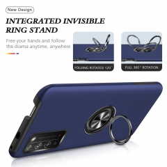 Hybrid finger ring holder kickstand mobile phone cover for Honor-X10 bumper case
