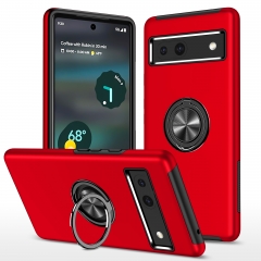 Finger Ring Holder Magnetic Back Cover Case for Google 7a Shockproof Bracket Phone case
