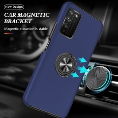 Hybrid finger ring holder kickstand mobile phone cover for Honor-X10 bumper case