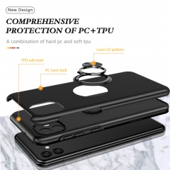 Armor Military TPU Hard PC Cell Phone Protection Case Back Cover Celular with Metal Ring for Samsung A04